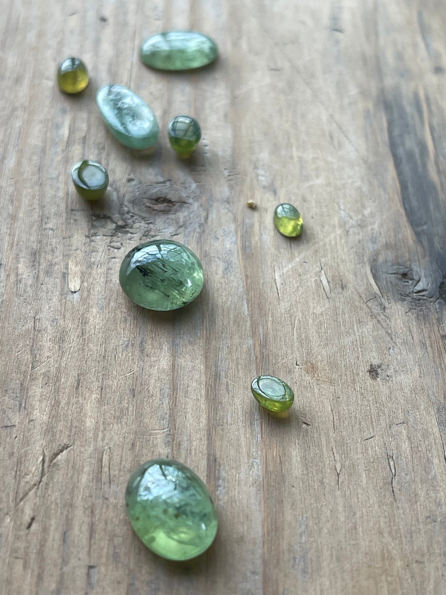 Gemstone Collection 349: Green Kyanite, Vesuvianite - 31CT