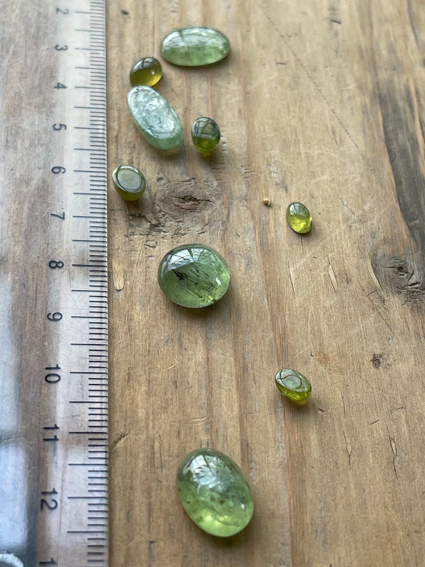 Gemstone Collection 349: Green Kyanite, Vesuvianite - 31CT