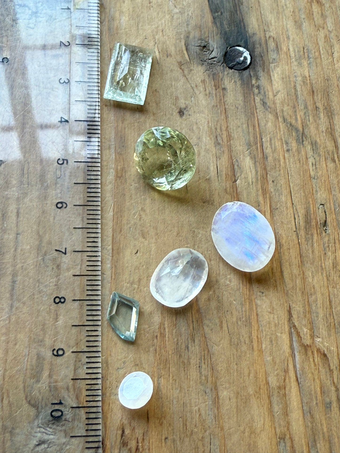 Gemstone Collection 532: Mixed Beryl, Moonstone, Blue Zircon - 32 CT