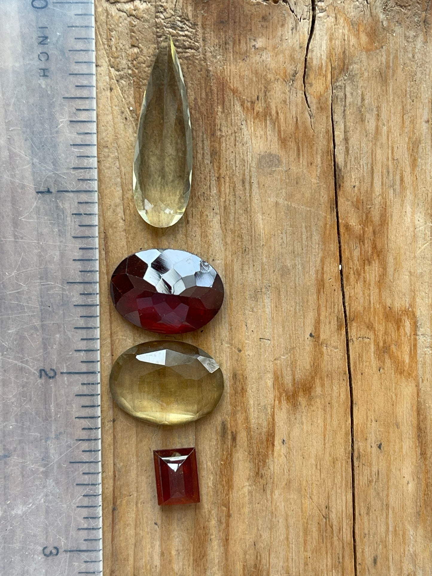 Gemstone Collection 14: Lemon Quartz, Hessonite - 20CT
