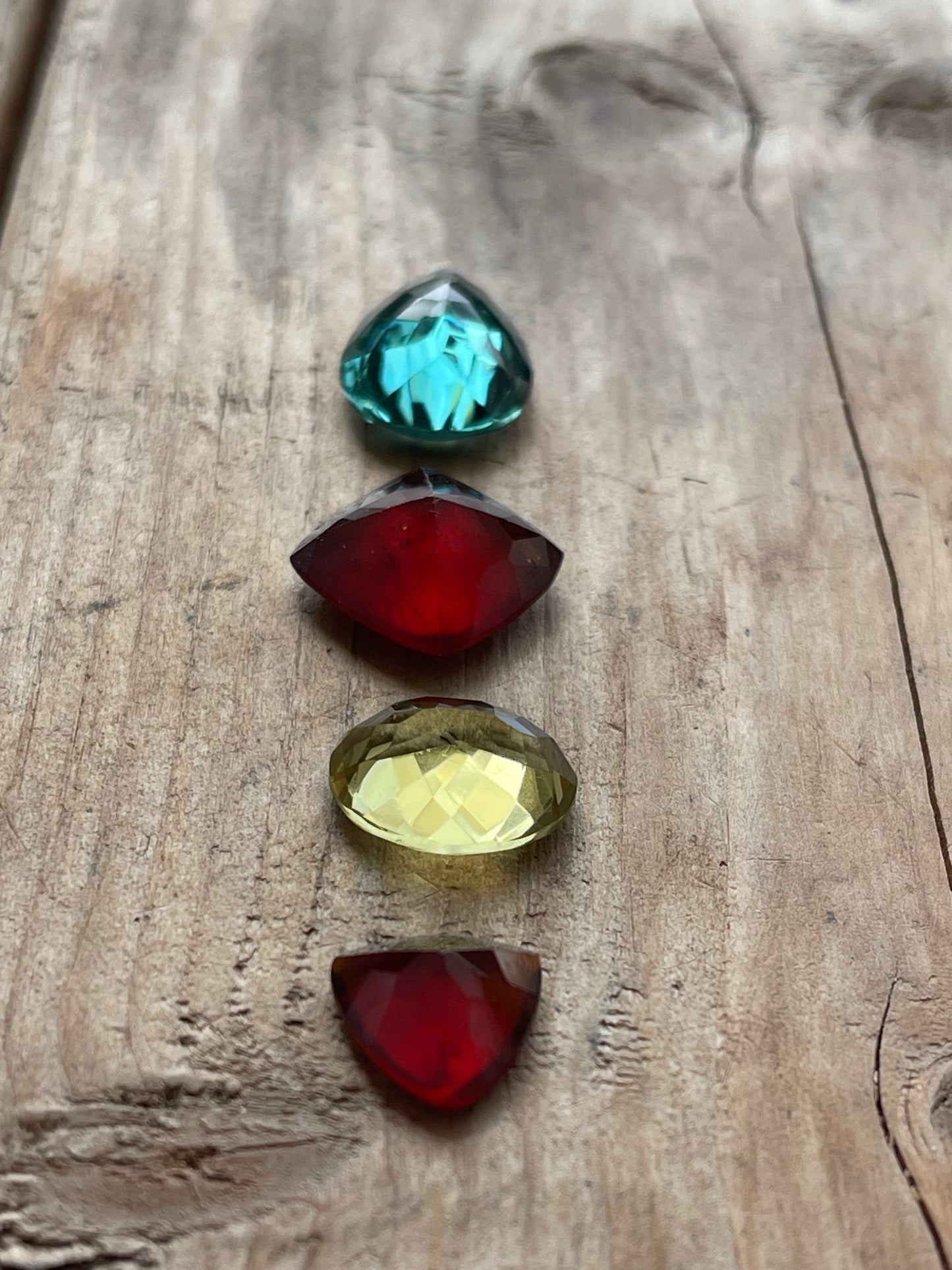 Gemstone Collection 47: Fluorite, Hessonite, Lemon Quartz - 32CT