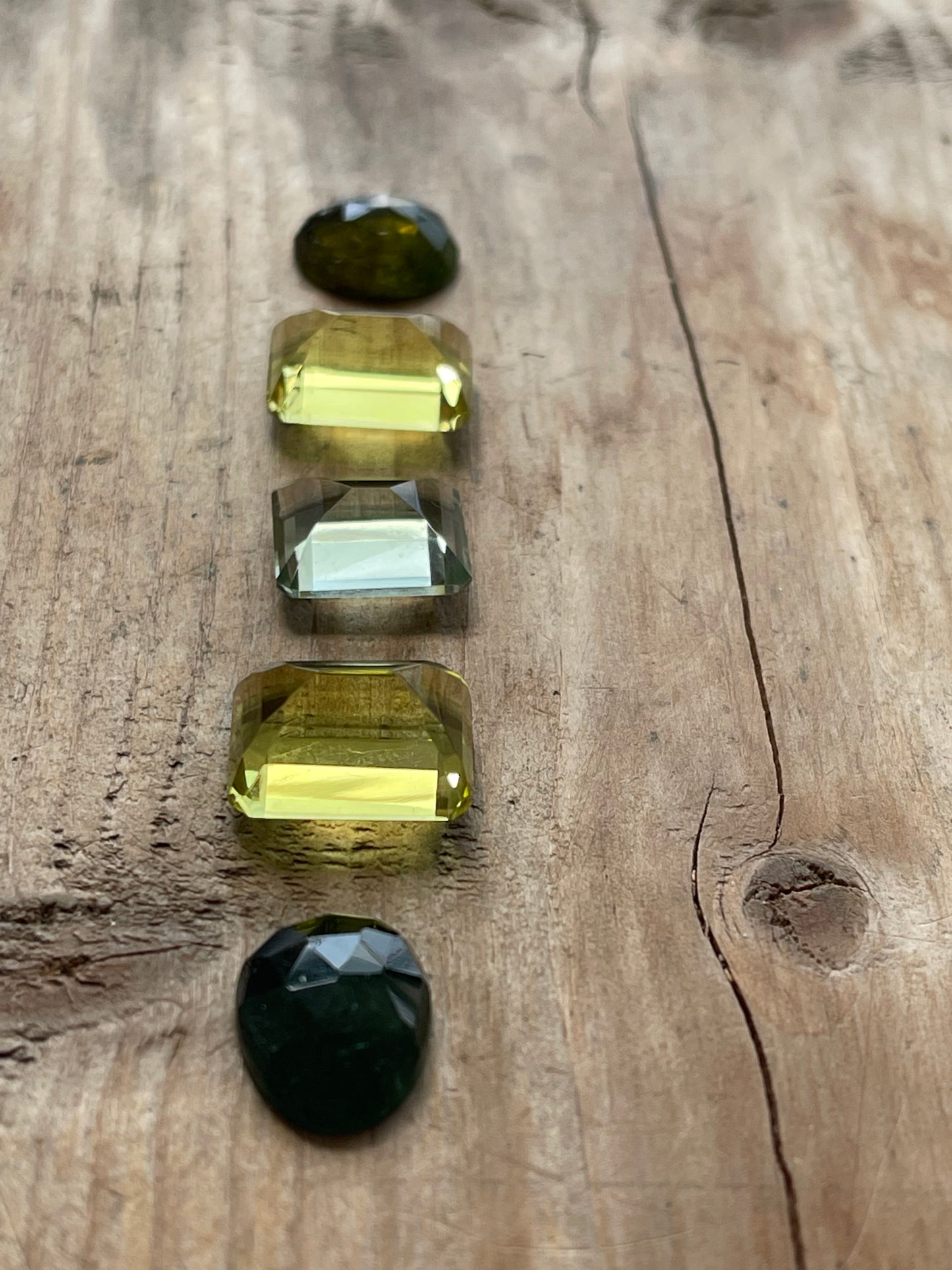 Gemstone Collection 69: Lemon Quartz, Rainbow Tourmaline, Green Amethyst - 33CT