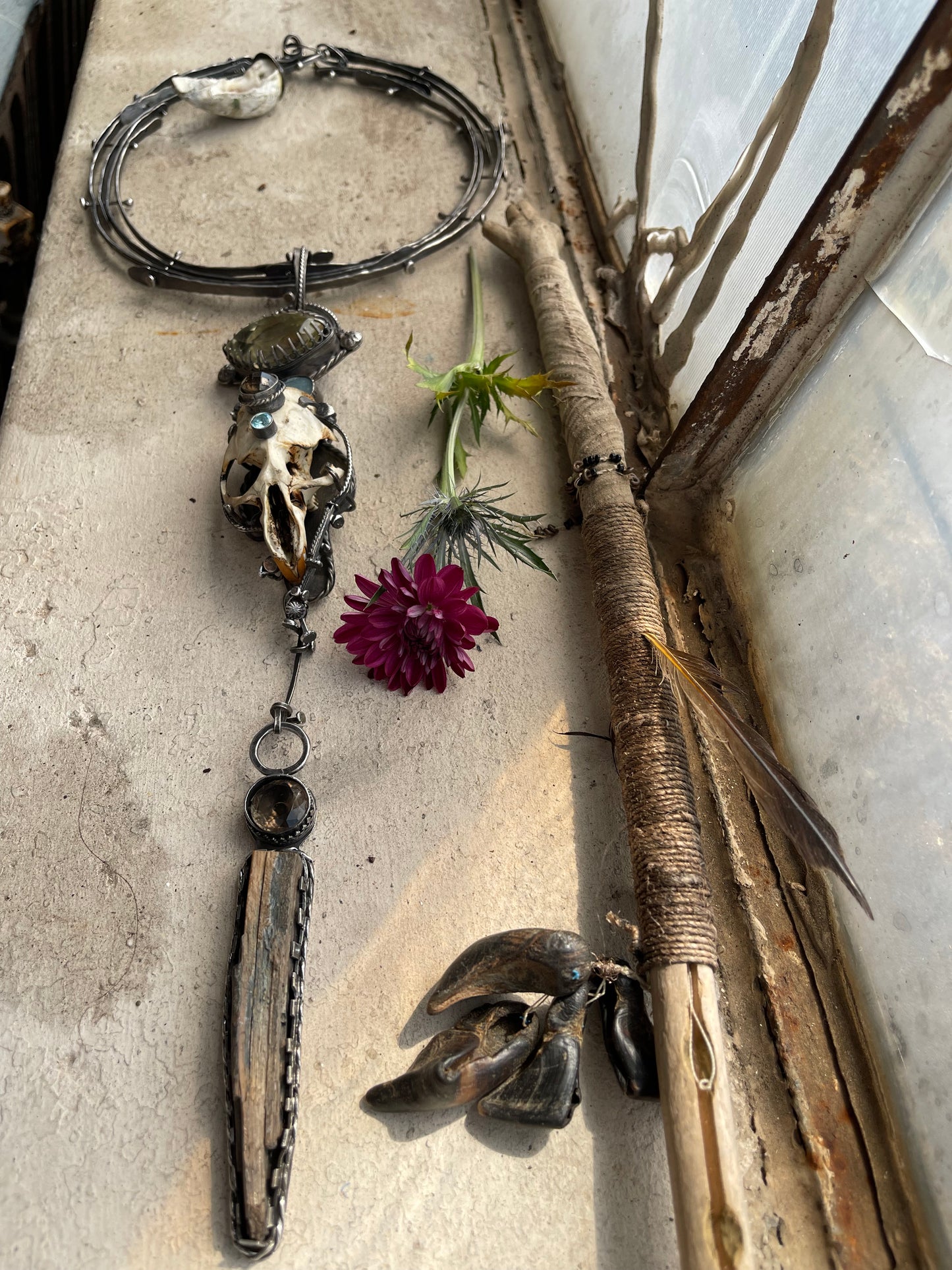 Workshop: Sacred Objects - Exploring Nontraditional Stone Setting April 18-22, 2023