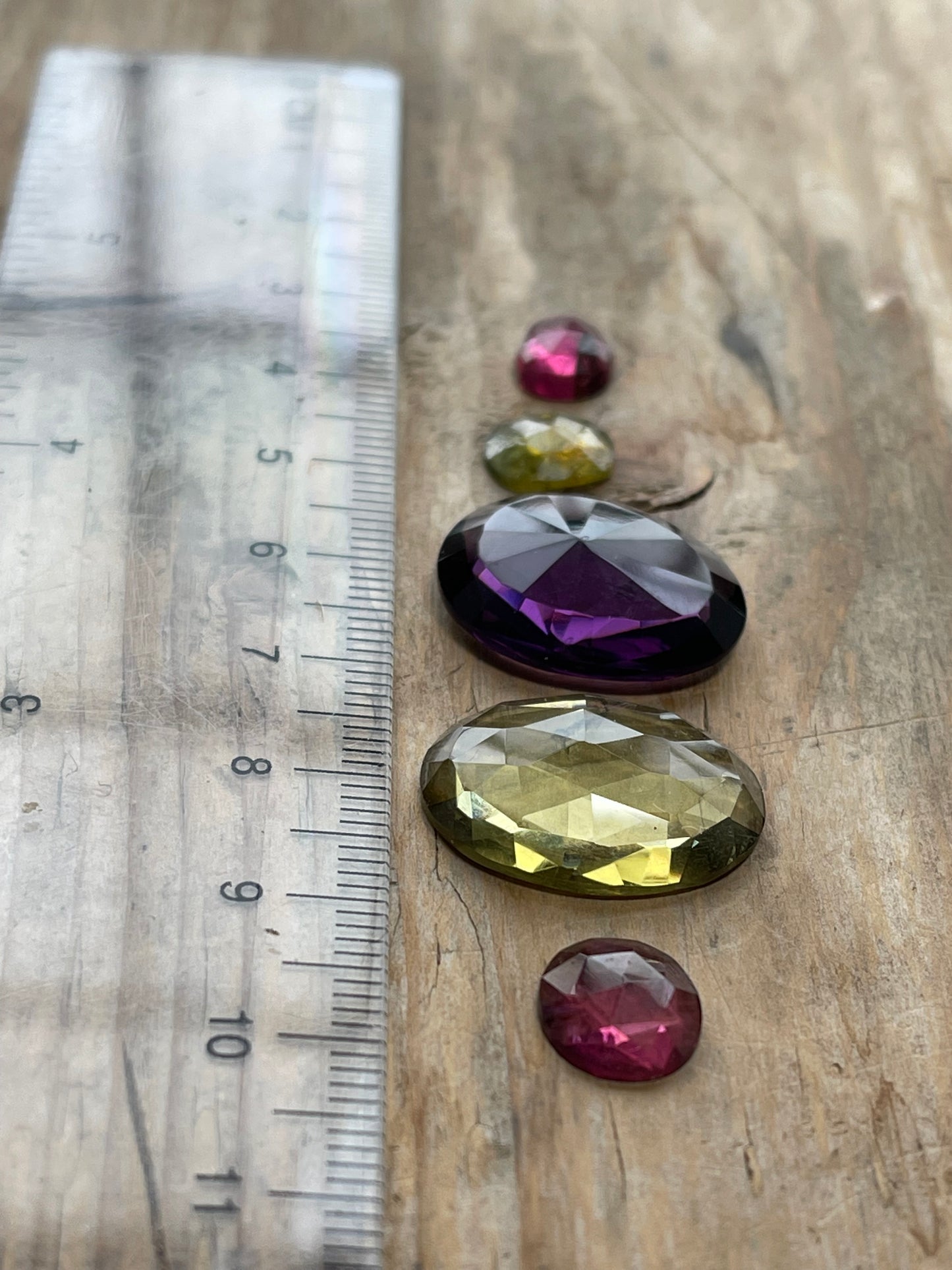 Gemstone Collection 580: Amethyst, Lemon Quartz, Rainbow Tourmaline - 25CT (G580)