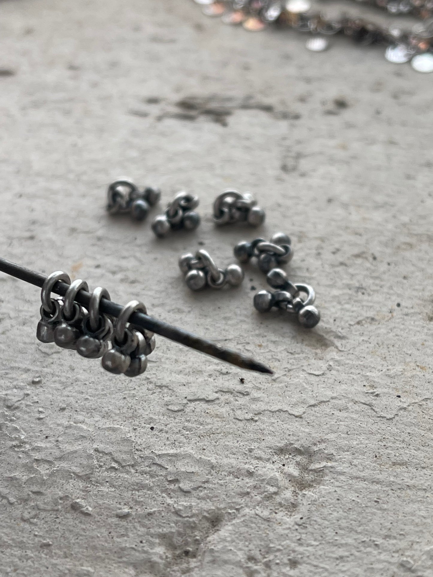 Components 314 - Sterling Silver Granulations