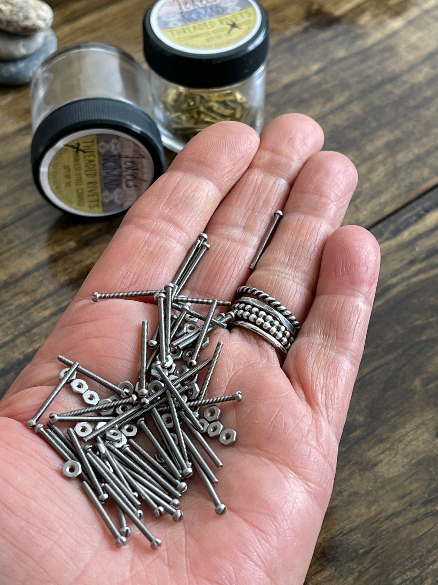 Components 317 - Set of Stainless Steel 3/4" Screws and Nuts