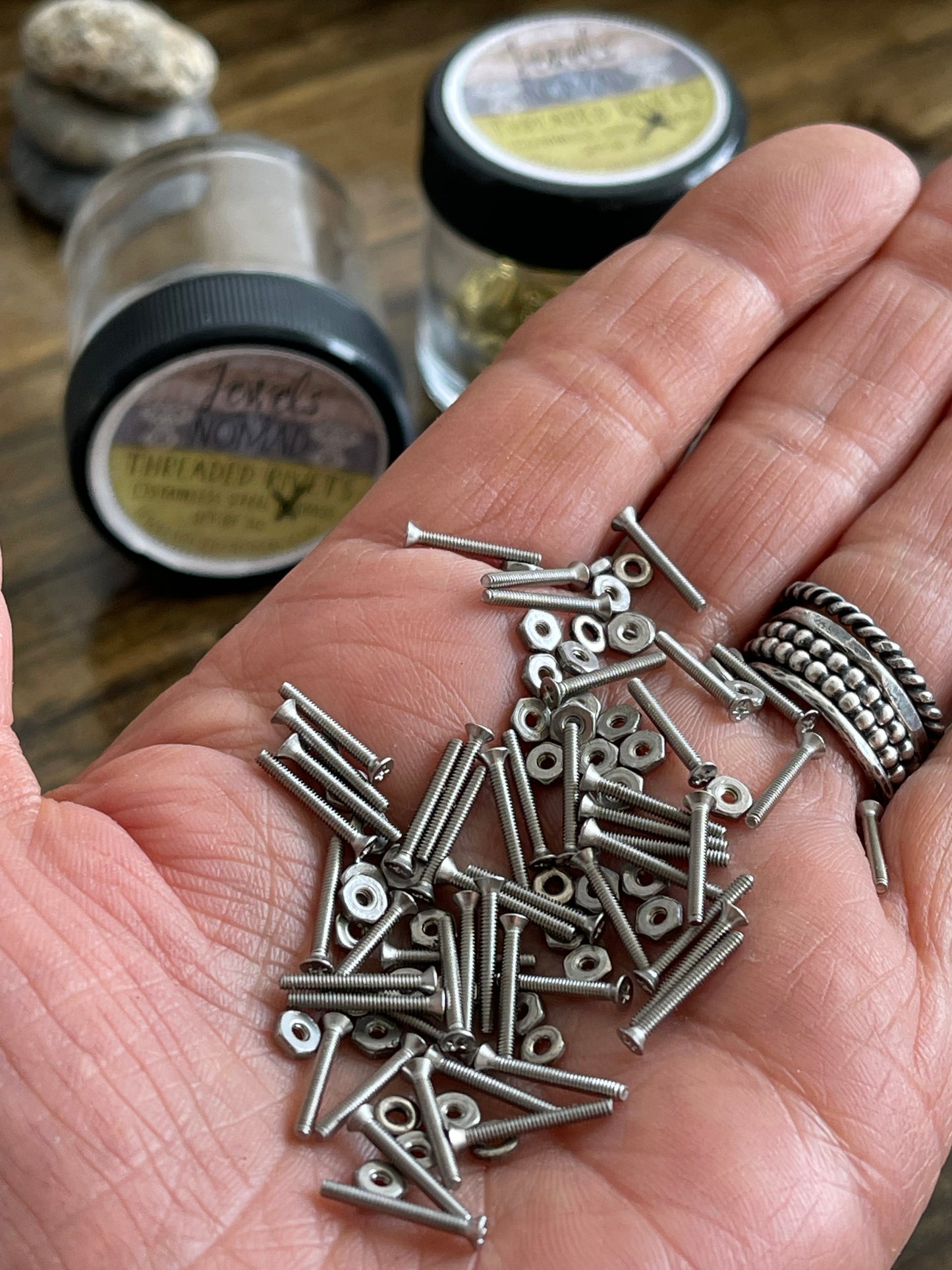 Components 318 - Set of Stainless Steel 1/2" Screws and Nuts