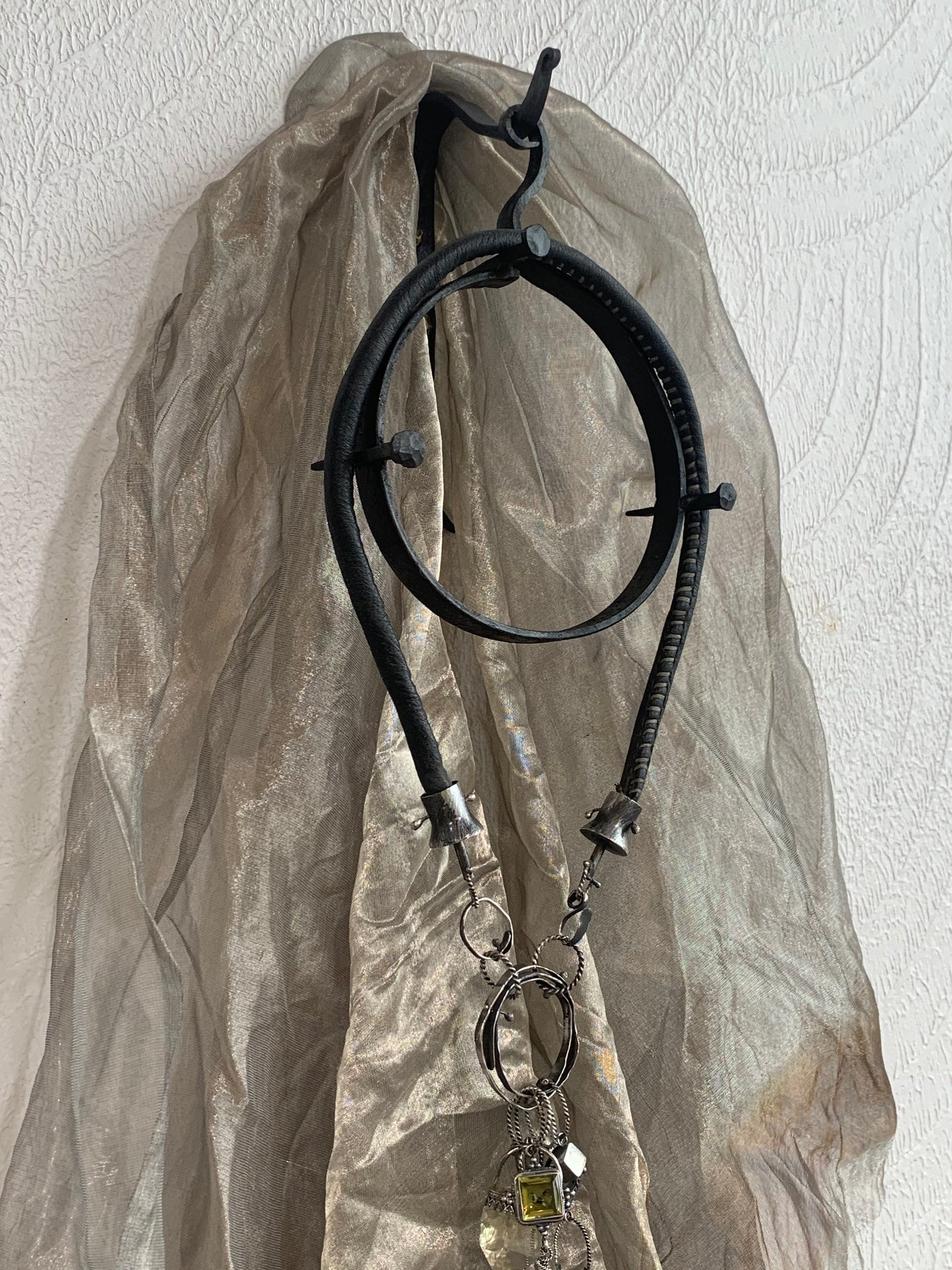 Component 306 - Hand Forged Necklace Holder