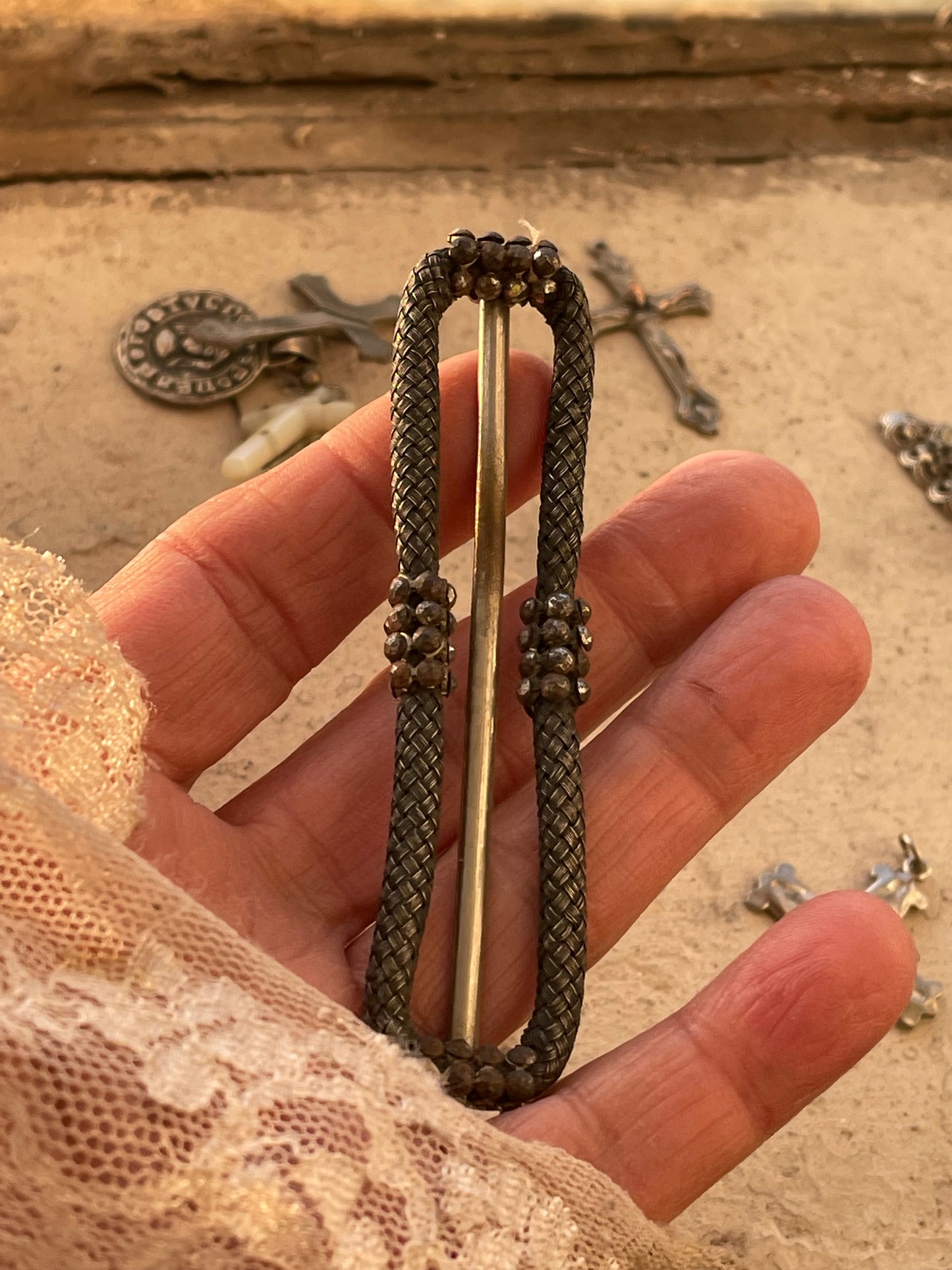 Marcasite Victorian Buckle