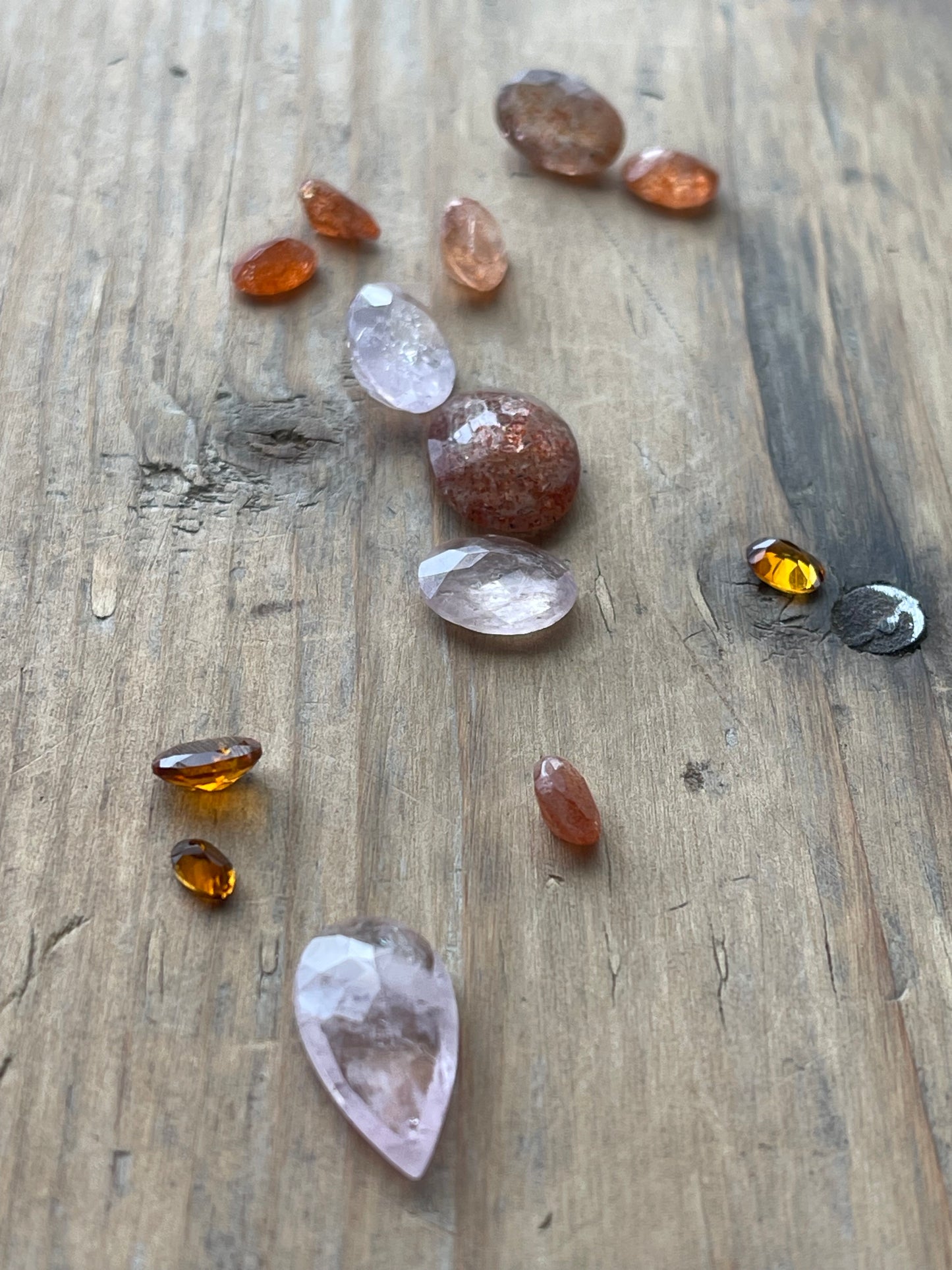 Gemstone Collection 344: Sunstone, Brandy Citrine, Morganite - 25CT