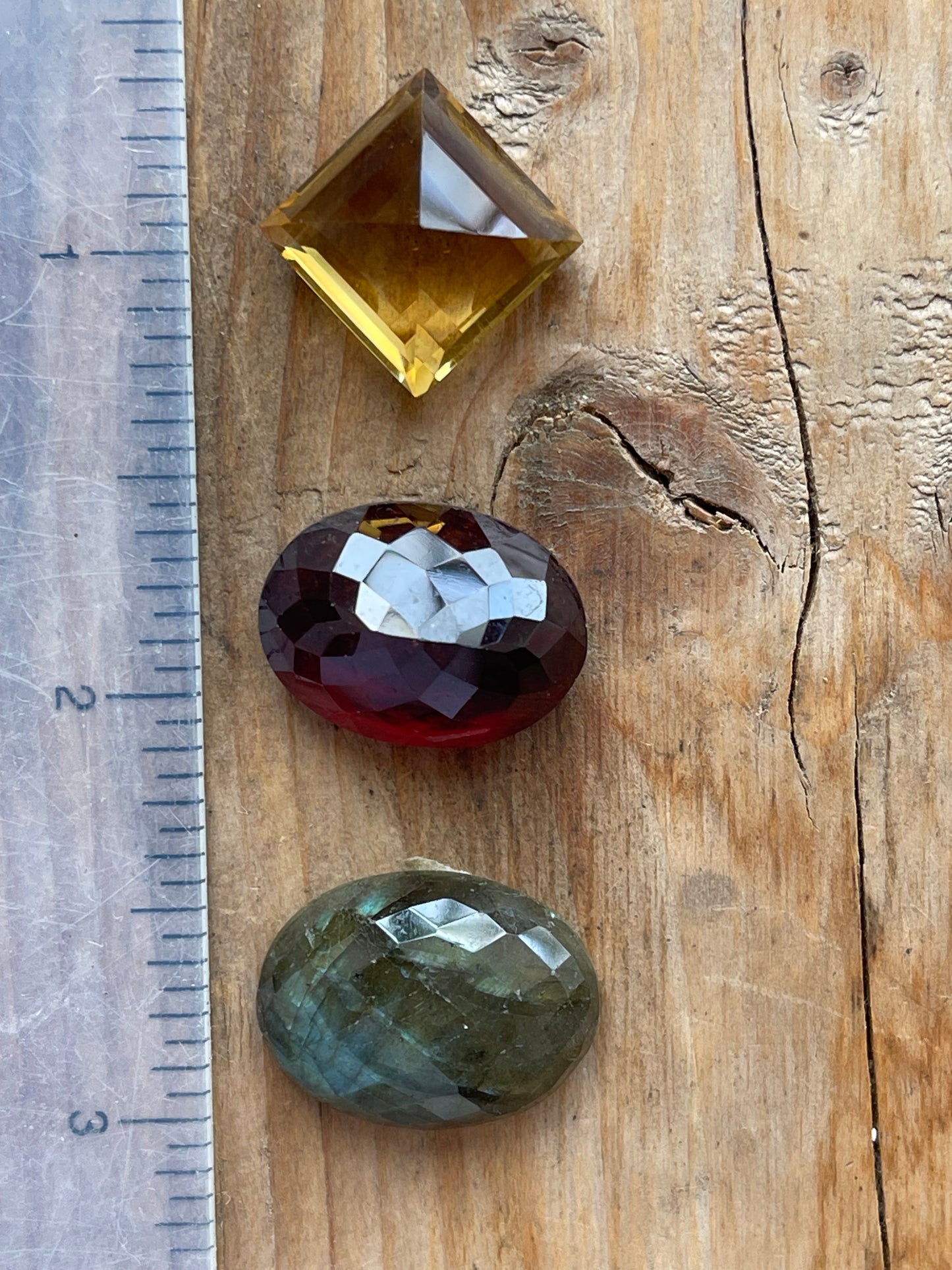 Gemstone Collection 15: Labradorite, Citrine, Hessonite - 44CT