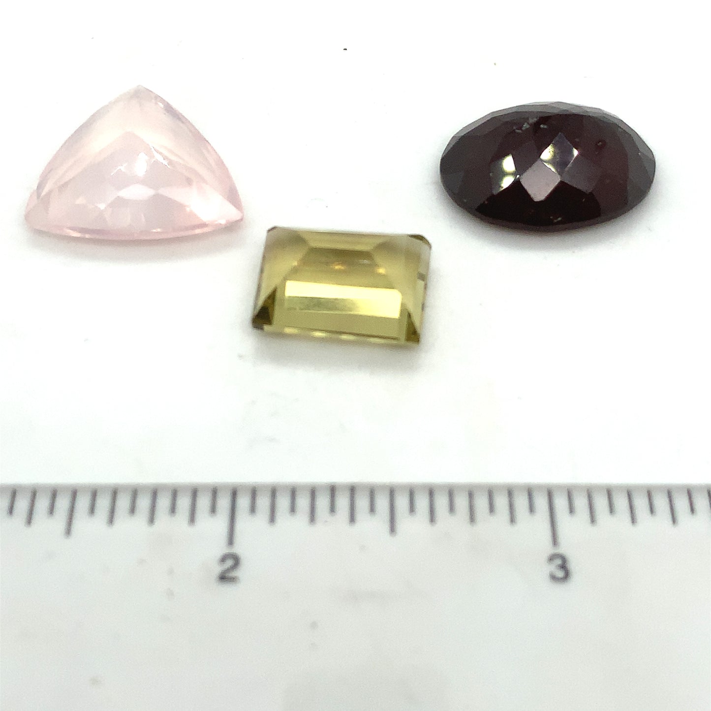 Gemstone Collection 267 - Hessonite, Rose Quartz, Lemon Quartz 47CT