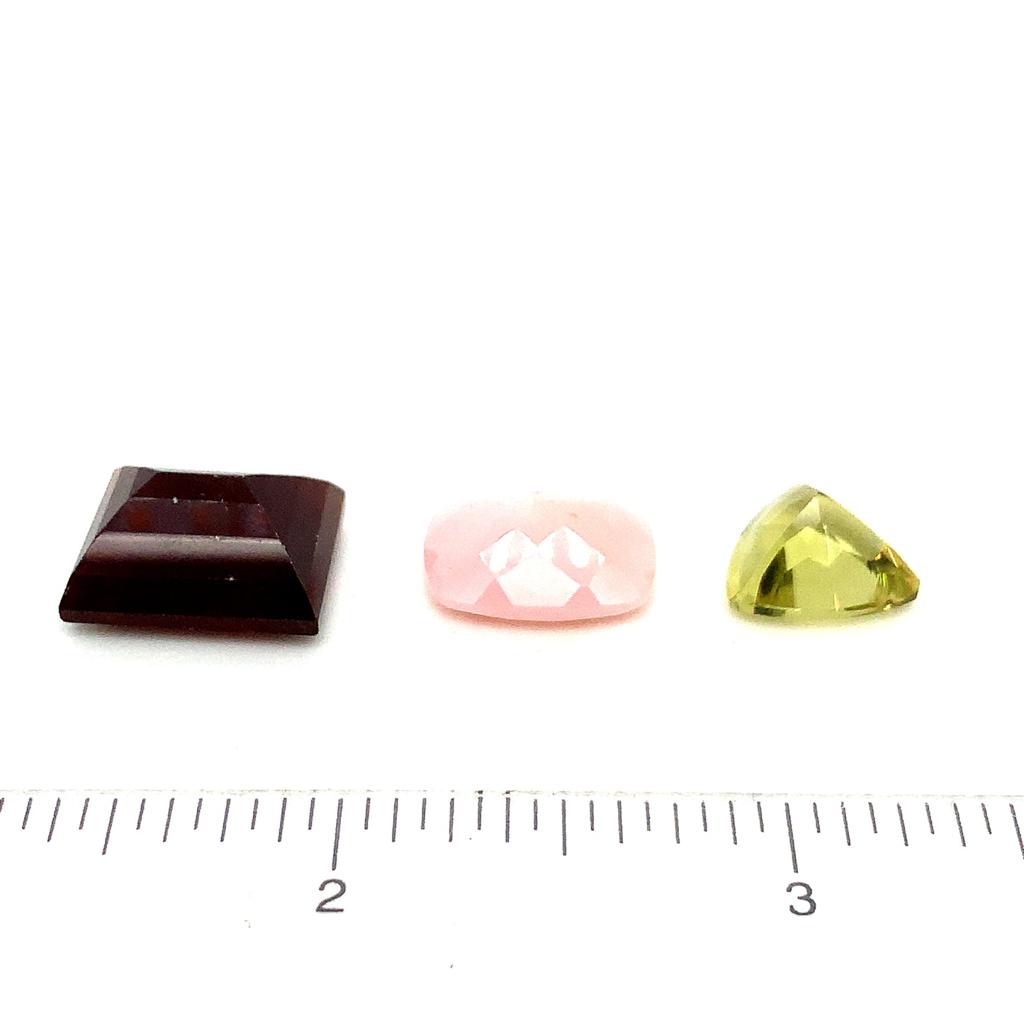 Gemstone Collection 268 - Lemon Quartz, Pink Opal, Hessonite 29CT
