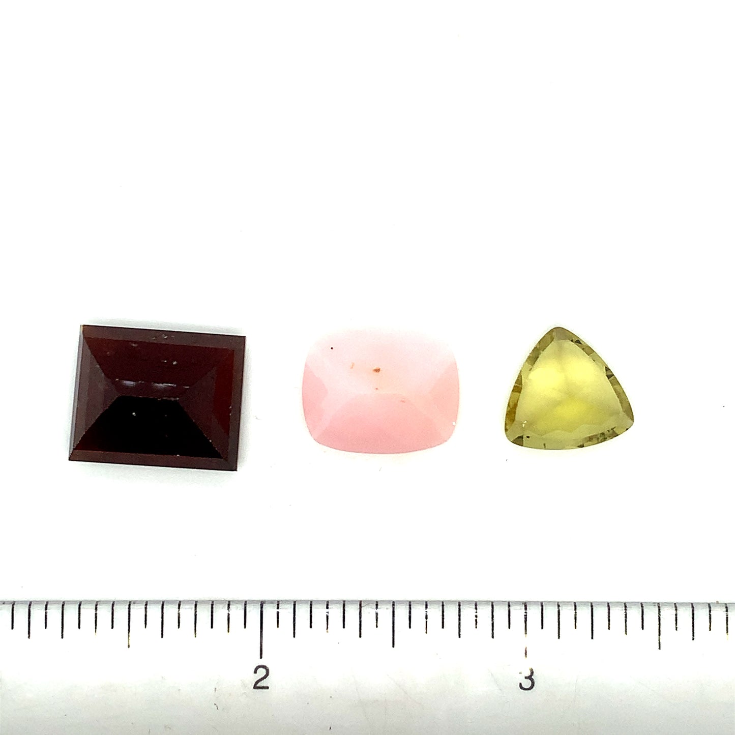 Gemstone Collection 268 - Lemon Quartz, Pink Opal, Hessonite 29CT