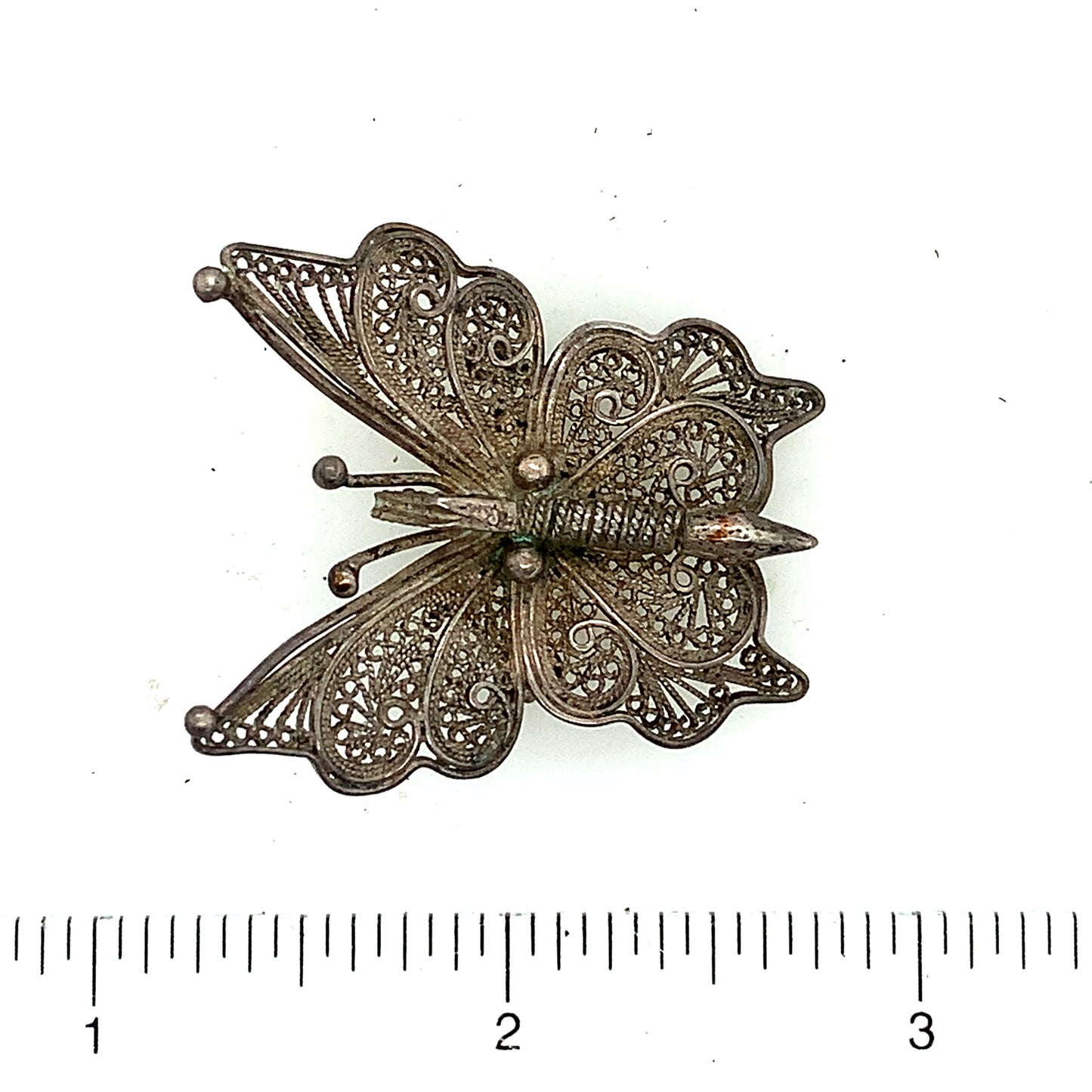 Victorian Era Marcasite Butterfly Pin
